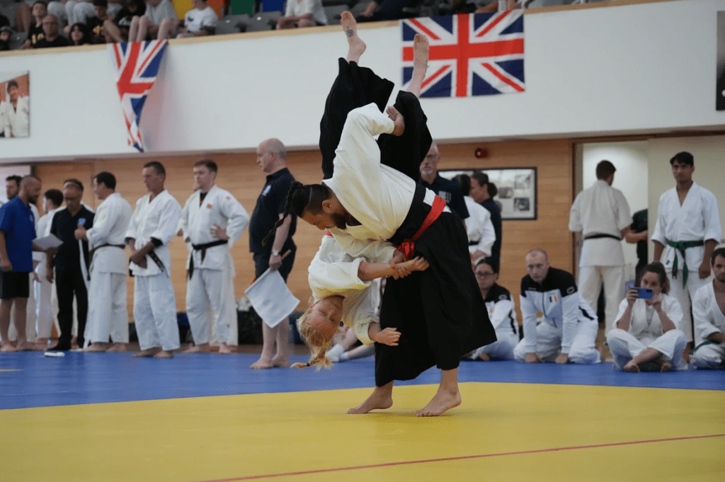 Senior Open Kata competitors at the 2022 1st WSAF European Championships