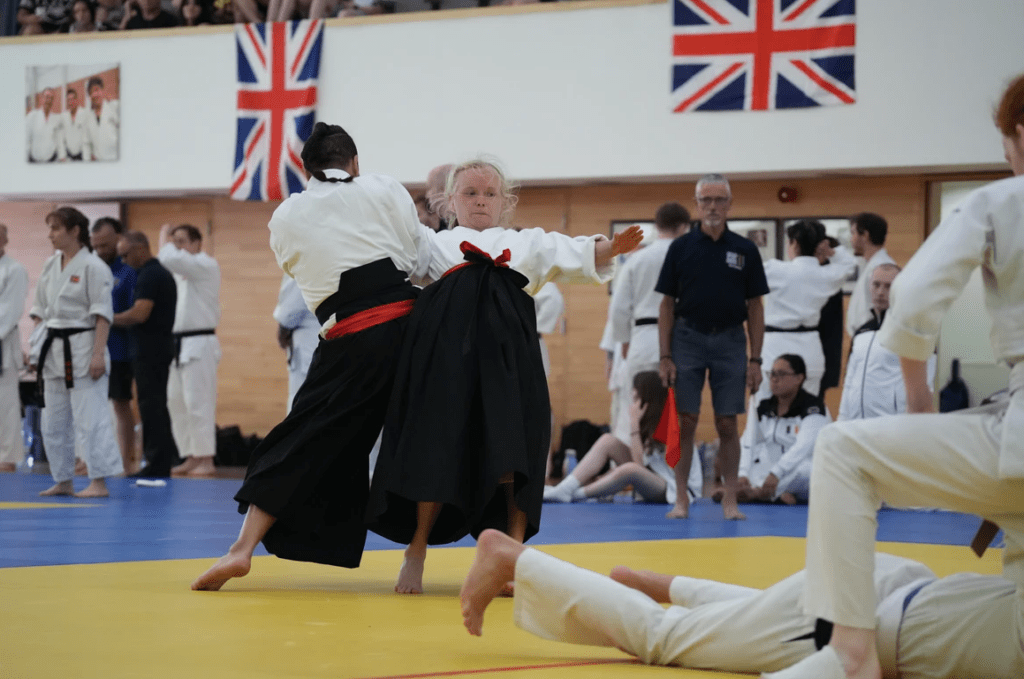 Senior Open Kata competitors at the 2022 1st WSAF European Championships