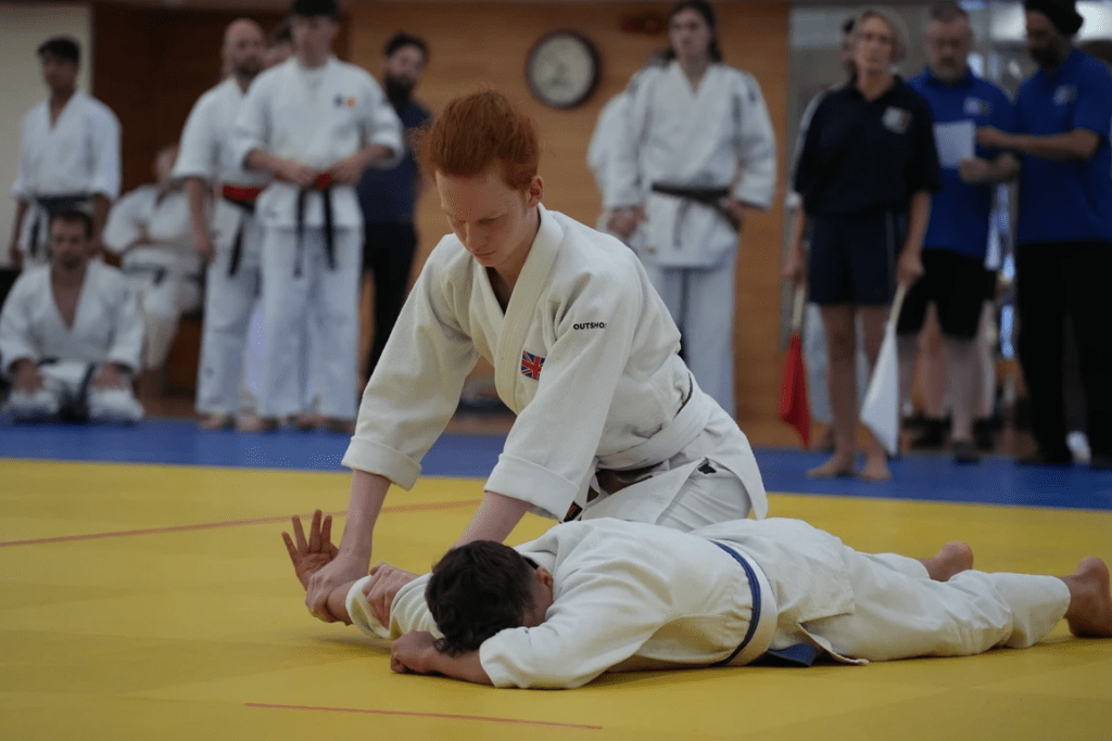 Senior (Kyu) Dai San competitors at the 2022 1st WSAF European Championships