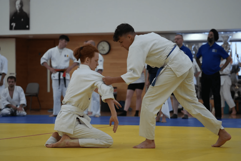 Senior (Kyu) Dai San competitors at the 2022 1st WSAF European Championships