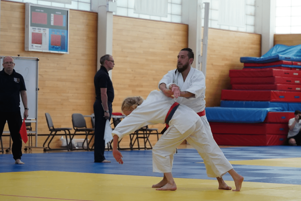 Senior (Kyu) Kata competitors at the 2022 1st WSAF European Championships