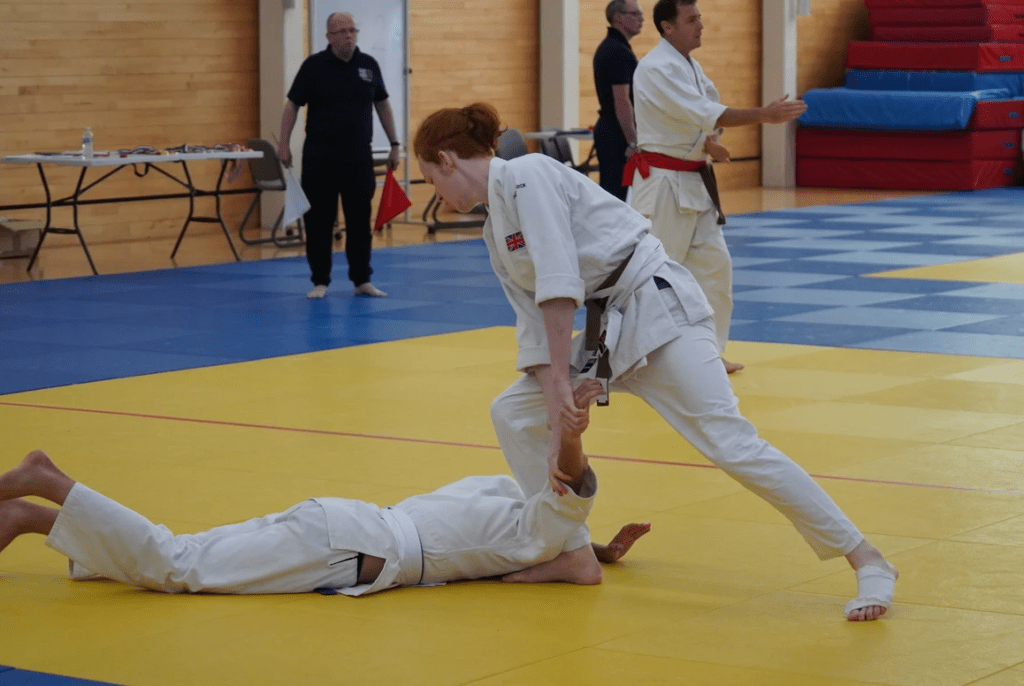 Cadet Kata competitors at the 2022 1st WSAF European Championships