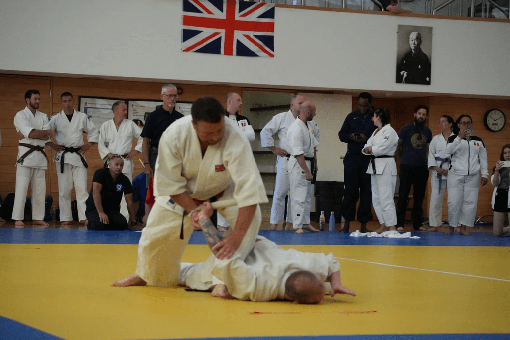 Senior Kata competitors at the 2022 1st WSAF European Championships