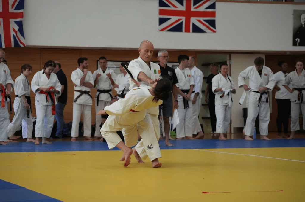 Senior Kata competitors at the 2022 1st WSAF European Championships