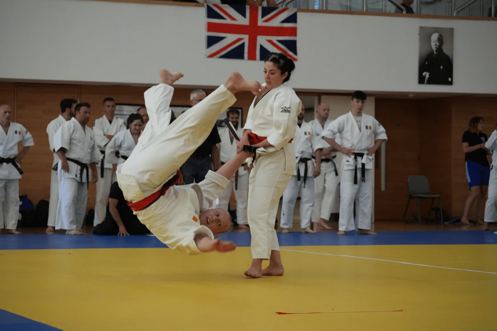 Senior Kata competitors at the 2022 1st WSAF European Championships