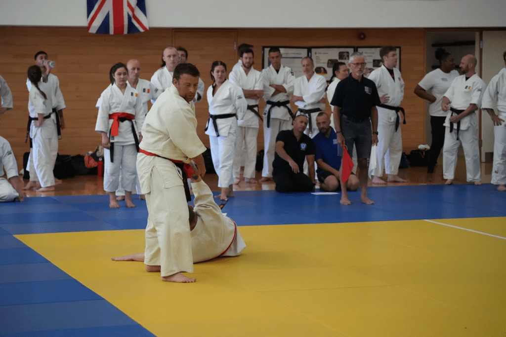 Senior Kata competitors at the 2022 1st WSAF European Championships