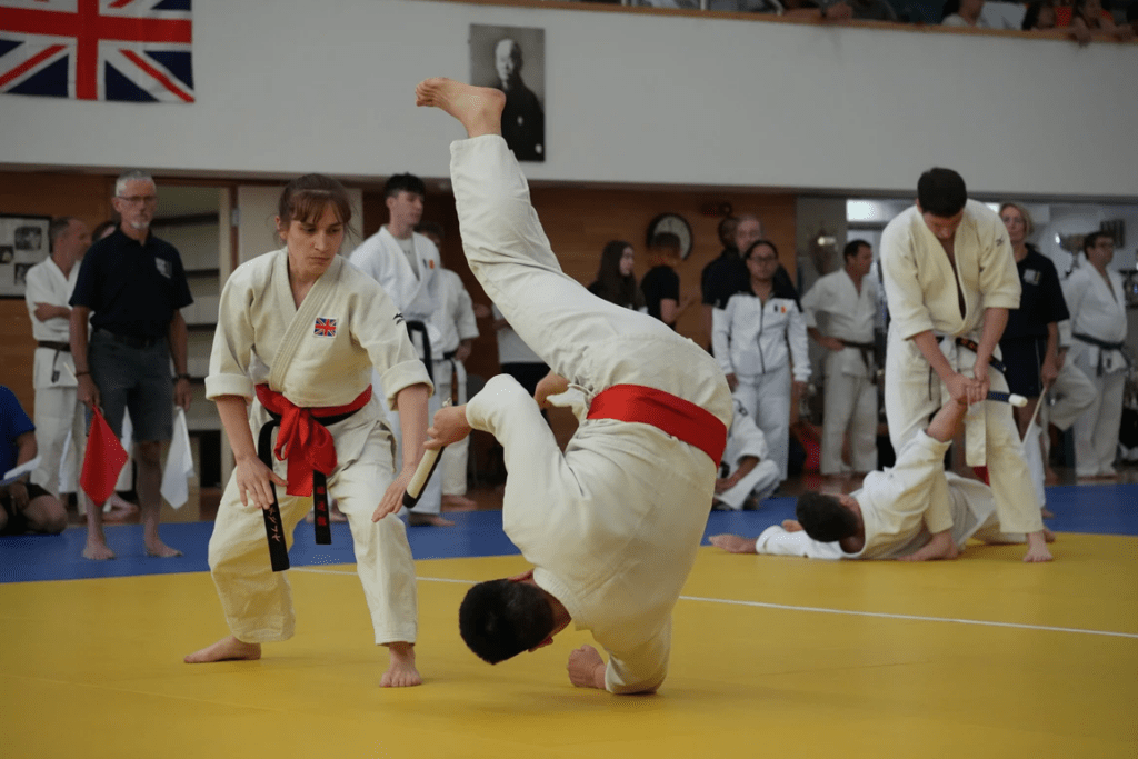 Senior Kata competitors at the 2022 1st WSAF European Championships