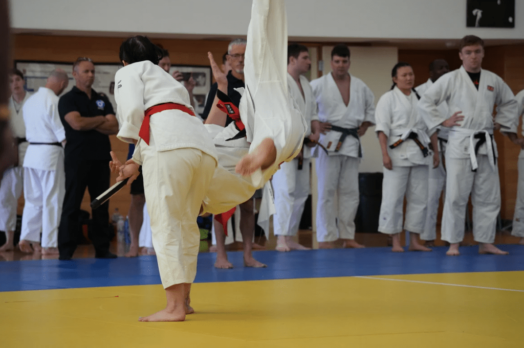 Senior Kata competitors at the 2022 1st WSAF European Championships