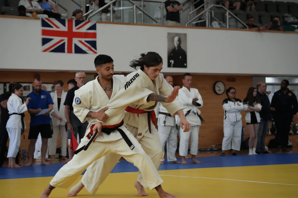 Senior Kata competitors at the 2022 1st WSAF European Championships
