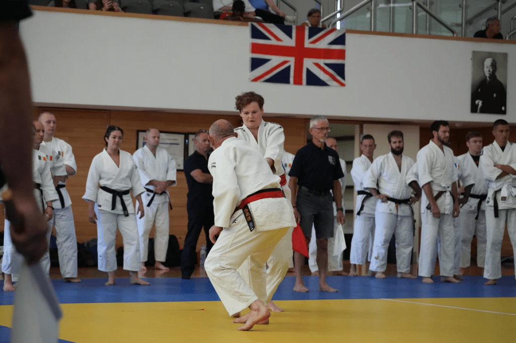 Senior Kata competitors at the 2022 1st WSAF European Championships