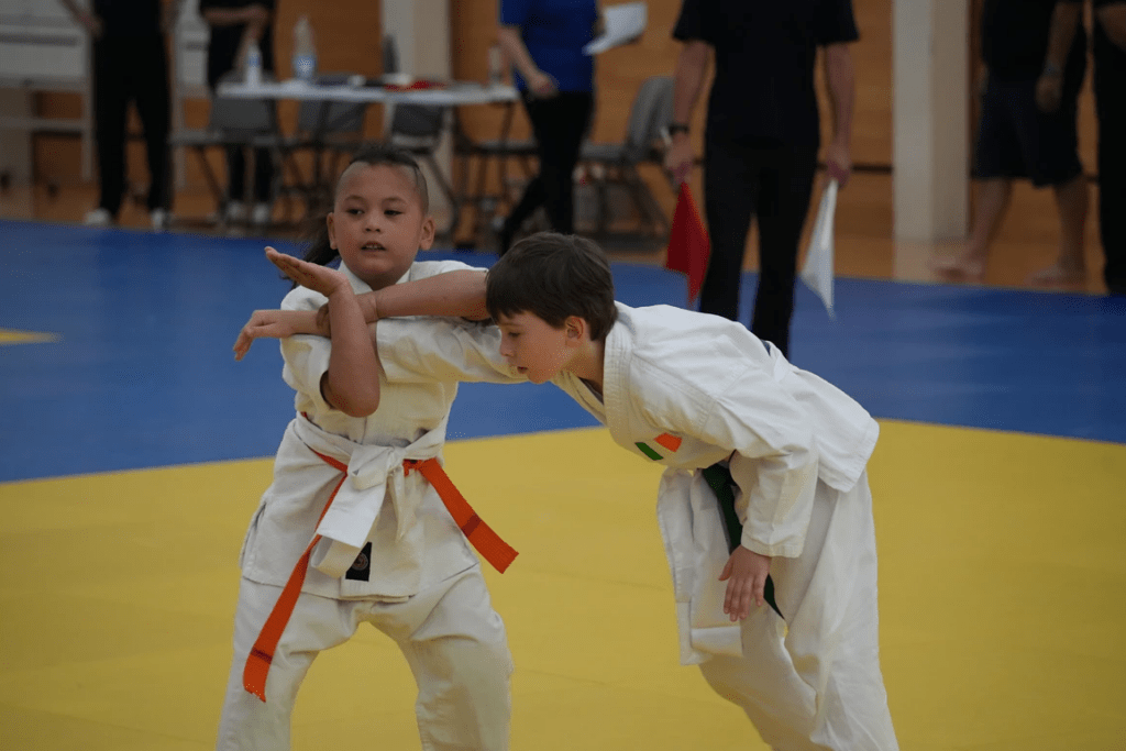 Junior competitors at the 2022 1st WSAF European Championships